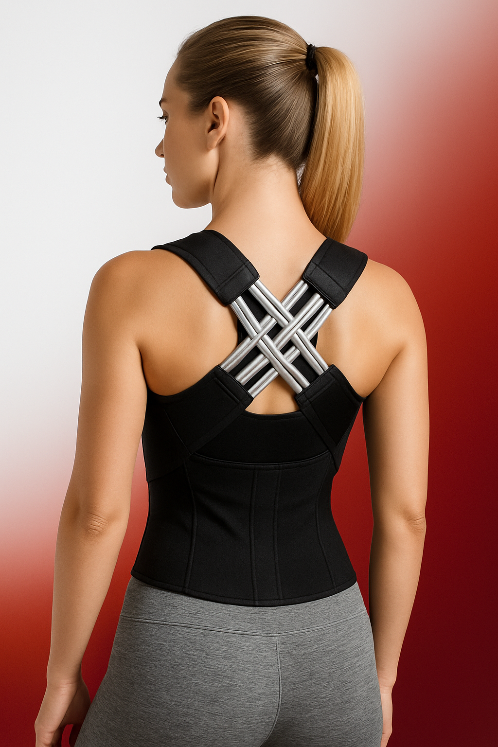 Invisible Anti-Hunchback Posture Correction Strap