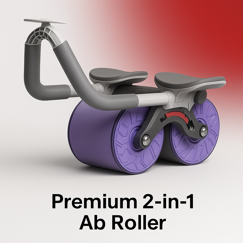 Dual-Function Ab Roller for Core Training
